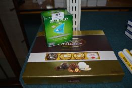 Nicorette 4mg Nicotine Gum 210pcs, and Ferrero Roc