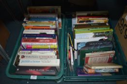 Two Boxes of Cookery Books