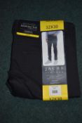 *Jachs Men’s Navy Five Pocket Trousers Size: 32x30