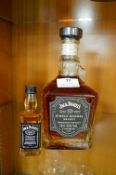 Jack Daniel Single Barrel Select Tennessee Whiskey 70cl plus Miniature