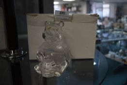 Winnie the Pooh Lead Crystal Figure by Lennox