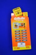 Gilette Fusion 5 Eleven Blade Pack