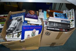 Two Large Boxes of Books