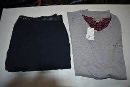 *Ted Baker 2pc Sleepwear Set in Grey & Navy Size: L