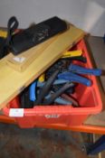 Quantity of Assorted Crimping Tools and Verniers