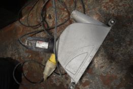 *Sparky FK302 Angle Grinder 110v with Wall Chasing Adapter (salvage)