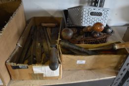 Four Boxes of Assorted Files, and Screwdrivers