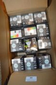 *Twenty-Four Integral LED 345-lumen “Warm White“ GU10 Lightbulbs (salvage)