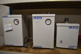 Two Bofa System 8, and One System 200 Fume Extraction Filters