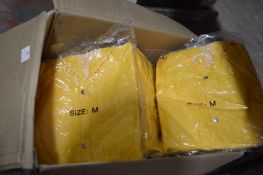 *Quantity of Size: M Yellow Waterproof Jacket & Trousers (salvage)
