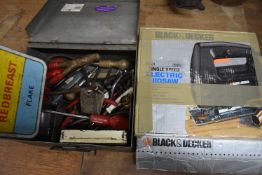 Black & Decker Jig Saw, and Assorted Tools