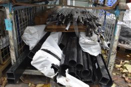 *Quantity of Assorted Guttering, Piping, Railing, etc. (stillage not included)