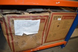 *Two Ariston Andris 15R Electric Water Heater (salvage)