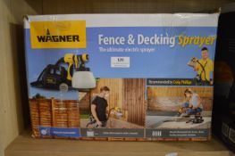 *Wagner Fence & Decking Sprayer (salvage)