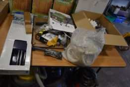 *Quantity of Assorted Items Including Gloves, Shower Curtain Rail, etc. (salvage)
