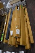 *Pallet of Assorted Batten Lights (salvage)