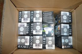*Twenty-Four Integral LED Non-Dimmable “Cool Daylight“ GU10 Lightbulbs (salvage)