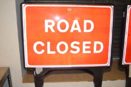 *Road Closed Sign (salvage)