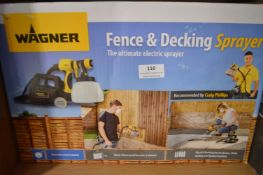 *Wagner Fence & Decking Sprayer (salvage)
