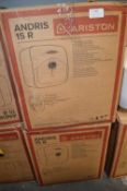 *Two Ariston Andris 10R Electric Water Heater (salvage)