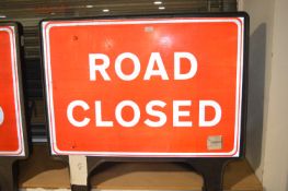 *Road Closed Sign (salvage)