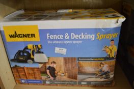 *Wagner Fence & Decking Sprayer (salvage)