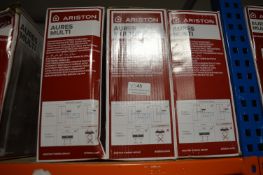 *Three Ariston Aures Multi Instantaneous Electric Water Heaters (salvage)