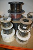 *Assorted Spools of Cable (salvage)