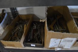 Three Boxes Containing a Quantity of Assorted Spanners