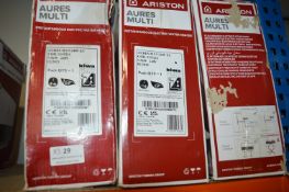 *Three Ariston Aures Multi Instantaneous Electric Water Heaters (salvage)