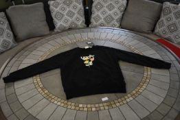 *Levis Black Sweatshirt with Floral Design Size: Small