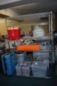 *Trinity Four Tier Wire Shelving Rack
