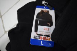 *32 Degrees Heat Women's Black Zip Fleece Size: Large