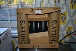 *Chillies Insulated Water Bottle 2pk
