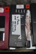 *Elle Ladies Brazilian Briefs - 4 Pack Size: Medium