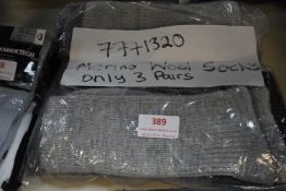 *Merino Wool Socks - 3 Pack