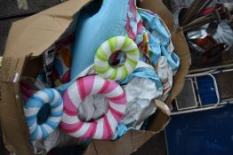 *Assorted Inflatable Pools and Water Slides (salva