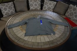 *Olvis Ladies V Neck Sweatshirt Teal Size: Large