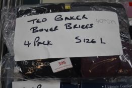*Ted Baker Boxer Shorts - 4 Pack Size: Large