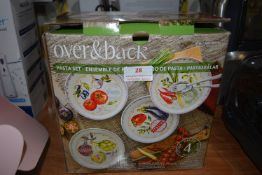 *Over and Back 3pc Pasta Bowl Set