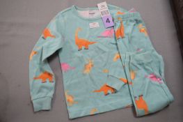 Kids Pekkle 2 Piece Pyjama Set Blue - Age 4