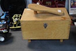 Shoe Shine Box & Contents