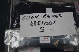 *Ellen Reyes Fleece Lined Black Leggings - Two Pack Size: Small