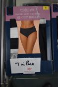 *Pack of 7 Carole Hochman High Cut Briefs Size: Small
