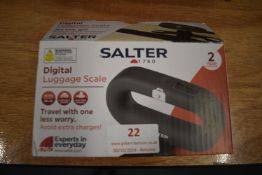 *Salter Digital Luggage Scales