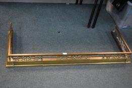 Extending Brass Fire Side Fender