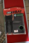 *32 Degrees Heat Men's Base Layer Pants Twin Packs - Black Size: Large
