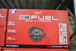 *Milwaukee M18 FCS66-0 Circular Saw with 190mm Blade