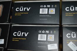 *Two Curv Smart Solar Panel WiFi Cameras