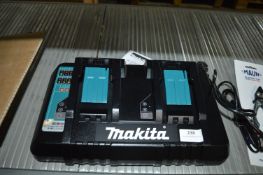 *Makita DC18RD Dual Battery Charger